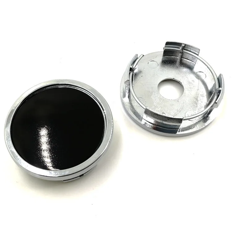 ABS 58MM 52MM 54MM Auto Rim Carbon Fiber Cover Without Logo Car Hub Center Caps Refit Accessories