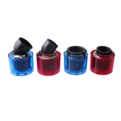 35/38/42/45/48-50mm Bend Elbow / Stright Motorcycle Motorbike Air Filter Cleaner Fits 50cc-250cc ATV Pit Dirt Bike Splash Proof
