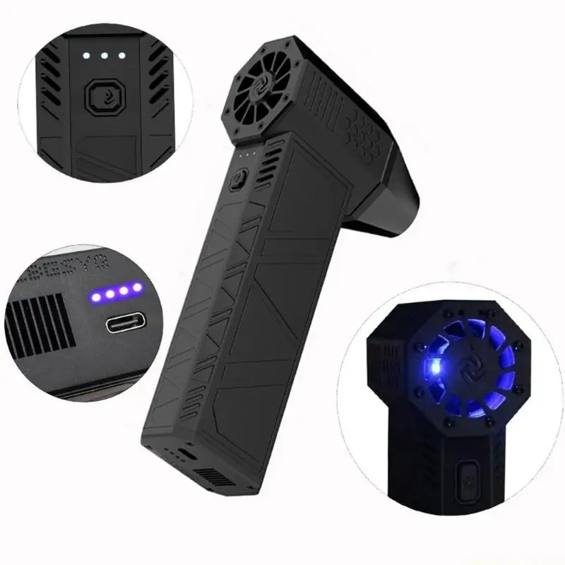 Mini Jet Blower 130000 RPMs Portable Cordless Electronic Powered Mini Jet Fan