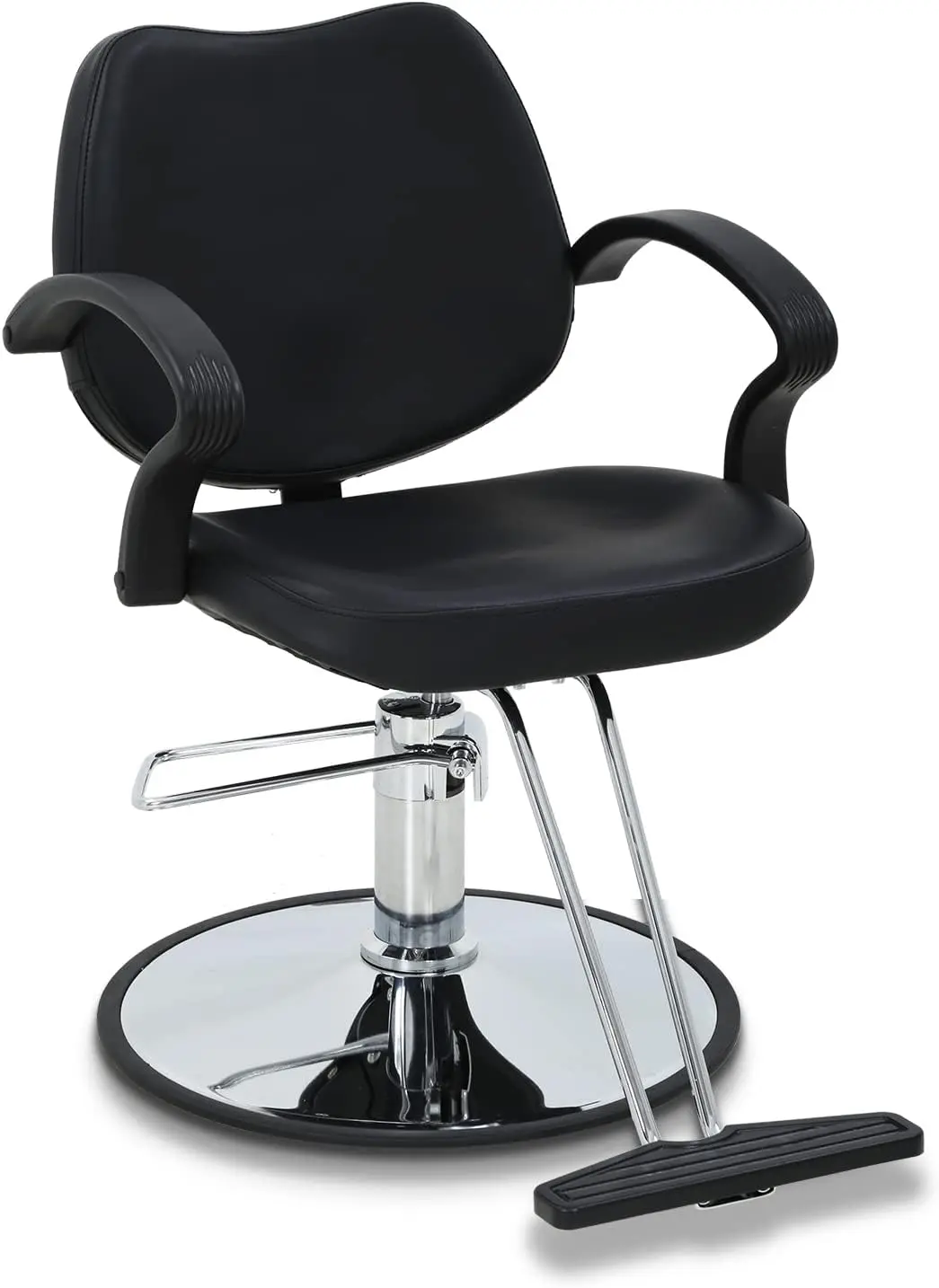 Salon Chair Barber Chair Styling Chair Hydraulic Heavy Duty Leather Swivel Classic Hair Salon