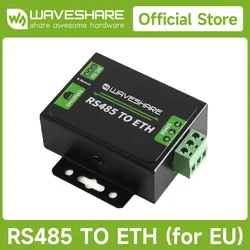 Waveshare RS485 to Ethernet Converter, Upgradable Cortex-M0 Processor, Modbus RTU to TCP, Modbus Gateway,RS485 and RJ45 Port