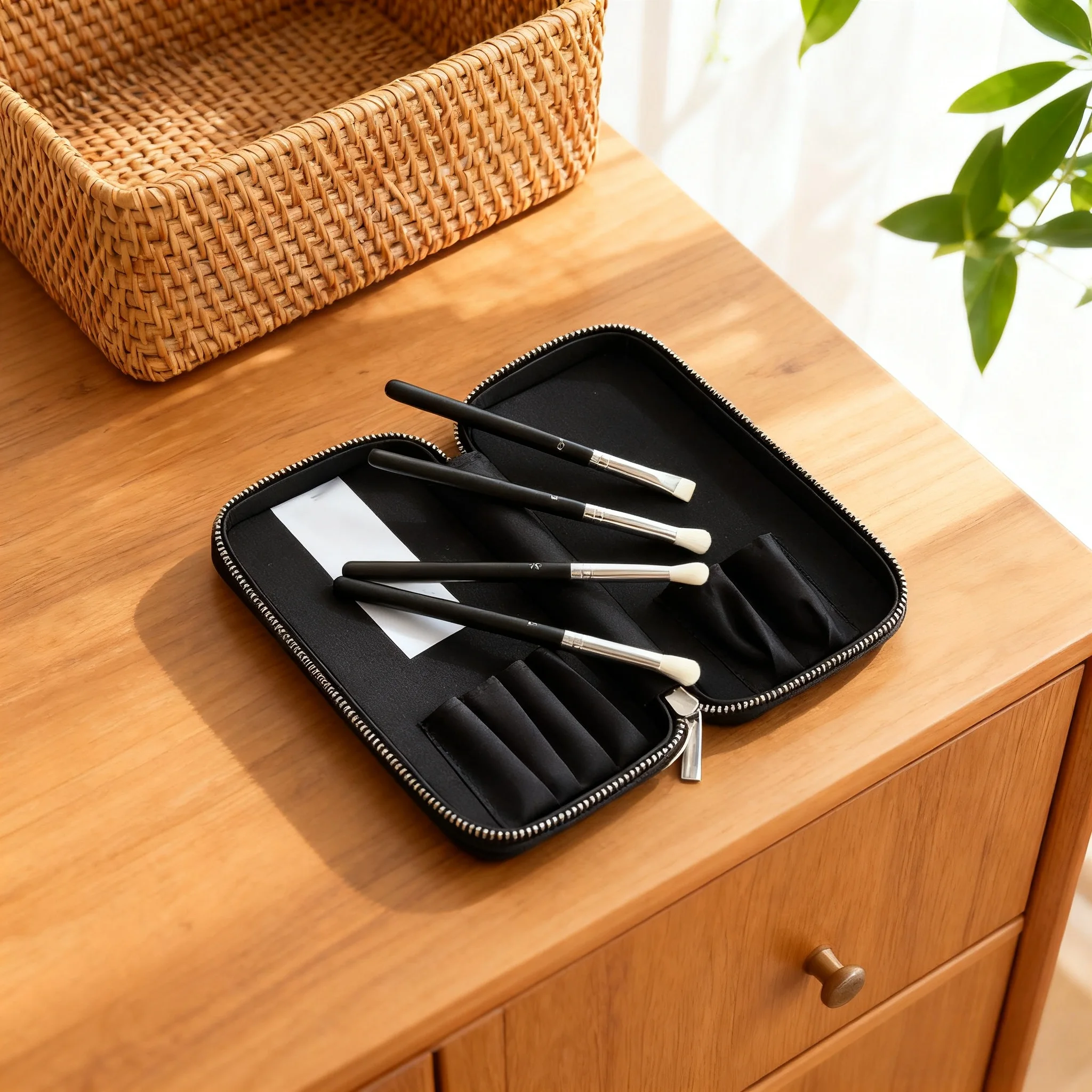 هدايا العيد للزوجة والصديقة D سلسلة فرش الماكياج الفاخرة مجموعة فرشاة كريم الأساس وأحمر الخدود وظلال العيون وفرشاة تحديد العيون