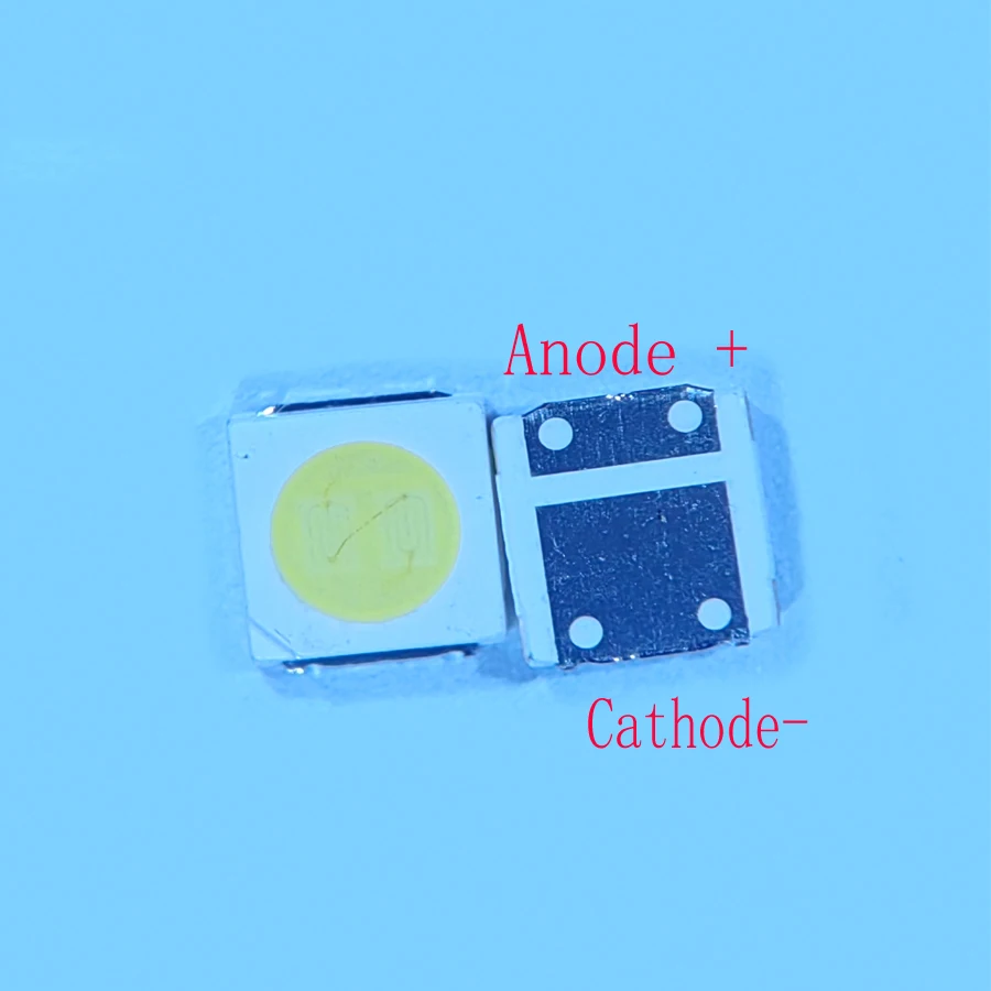 200PCS/Lot SMD LED 3030 6V 1.8W Cool White 150-182LM For TV Backlight Application
