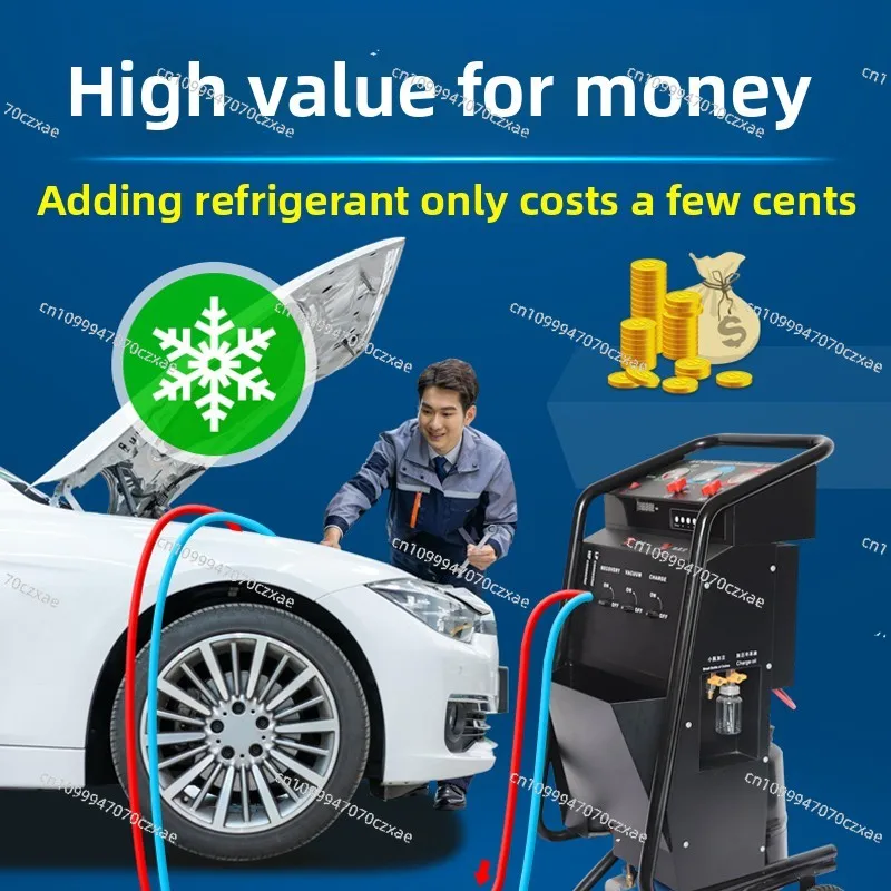 Automobile Refrigerant Recovery and Filling Machine, Air Conditioner Snow Regeneration and Recovery Refrigerant