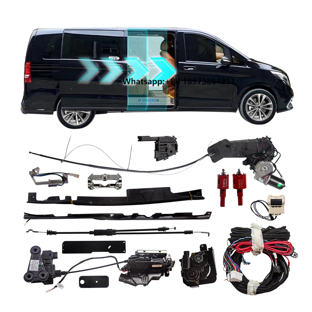 

Premium Power Sliding Side Door Conversion Kit for New Vito/Vito | Factory Direct Sales