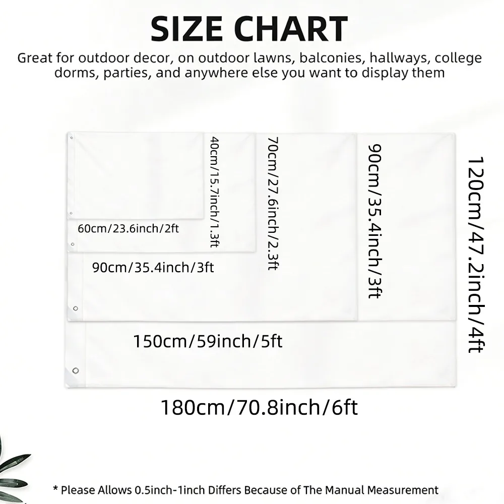 1pc Custom Outdoor Flag for Events & Parties, Personalized Custom Logo & Image Single-Sided Print, Polyester, Machine Washable