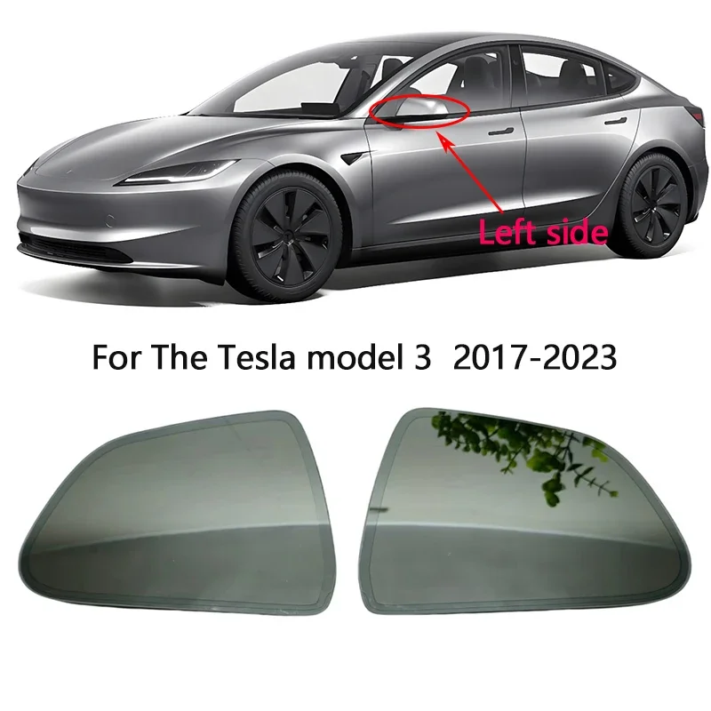 Original Quality Mirror for Tesla Model 3 2017–2023 Car View Mirror Wide Angle Glass Auto Dim Heated 925-2455-001 925-2456-001