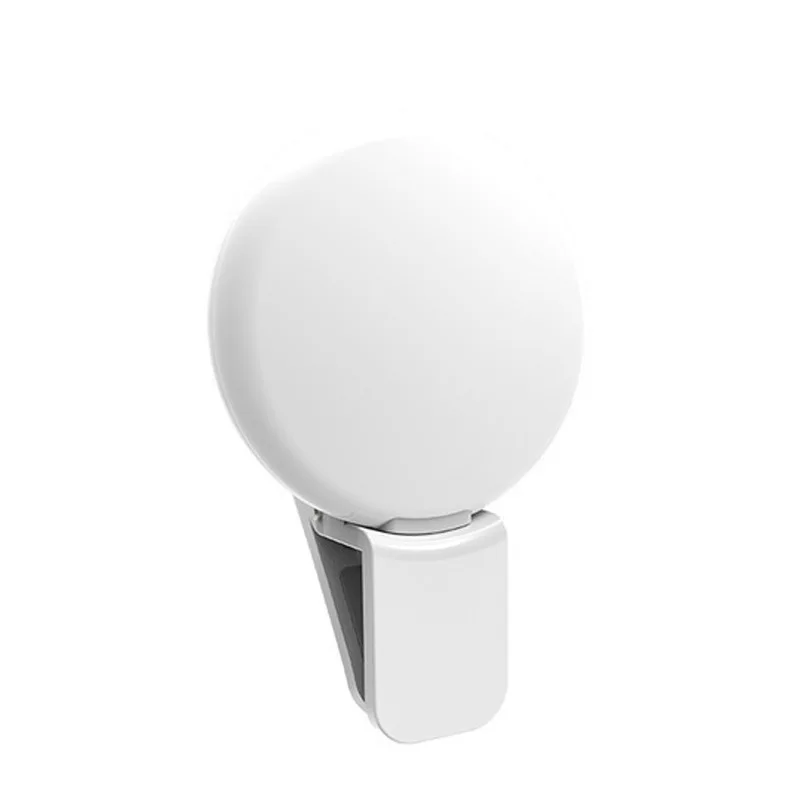 Mini Selfie Ring Light LED Flash Phone Lens Light USB Rechargeable Clip Mobile Phone Fill Lamp Women Selfie Lights