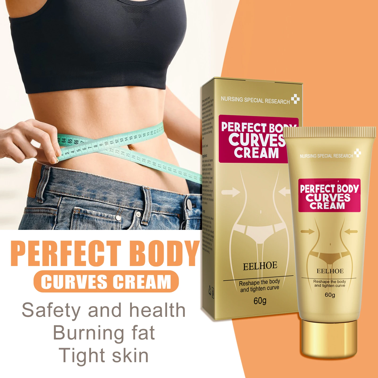 Body Slimming Massage Cream Reduce Belly Thigh Cellulite Thin Arm Waist Leg Burner Abdomen Shaping Fat Firming Tightening Cream