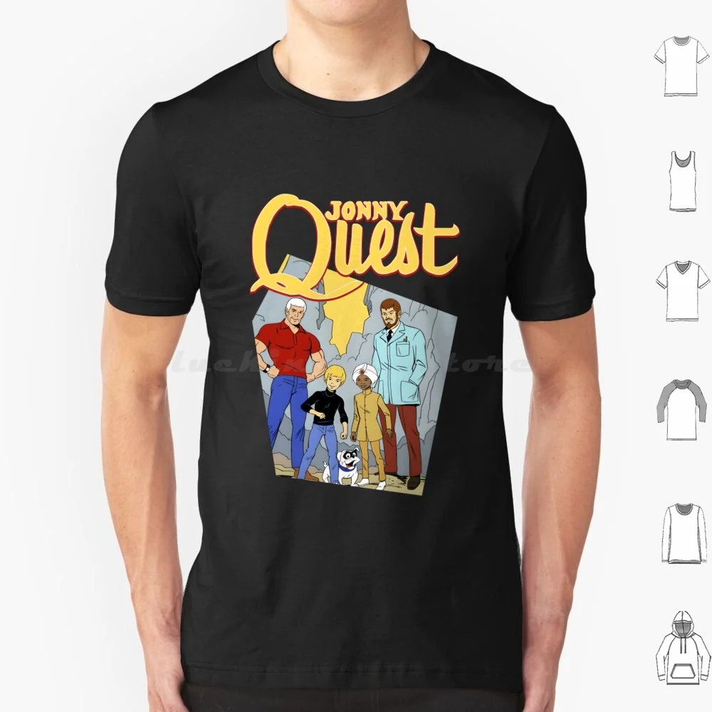 Jonny quest t camisa das mulheres dos homens crianças 6xl desenhos animados jonny mistério máquina vintage spaceghost jonny quest sb1