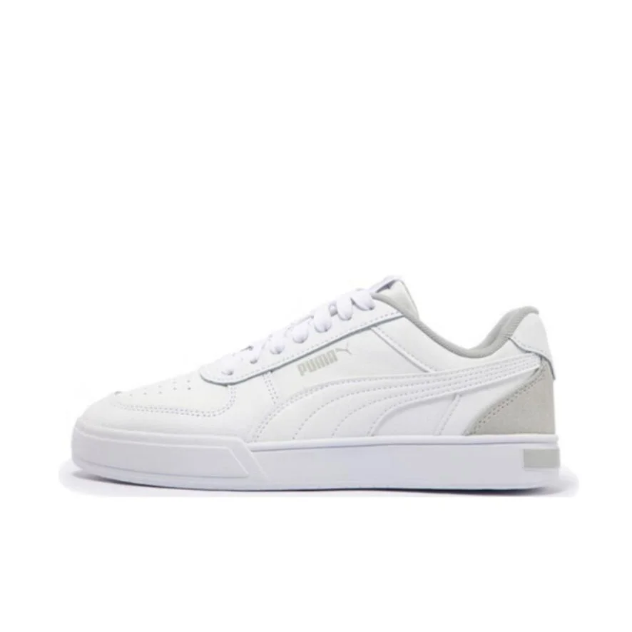 PUMA Caven Abrasion Resistant Low top Skateboard Shoes Unisex White 399398-10