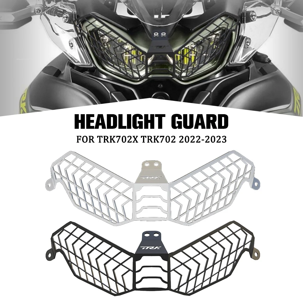 TRK702X Motorcycle Headlight Grille Guard Headlamp Grille Cover For Benelli TRK702 X TRK 702 X TRK 702X 2022 2023 2024 2025