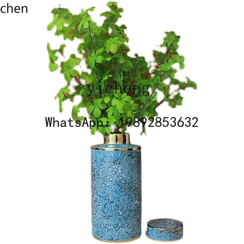 H29-  light luxury vase ornament, living room flower arrangement, simple modern home dining table