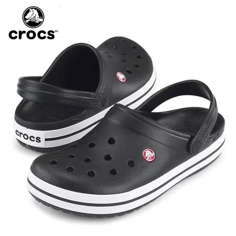 Crocs 11016 Classic Clog Men's Women's Casual Sandals Unisex Closed-Toe Slip-Ons Outdoor Breathable Beach Shoes