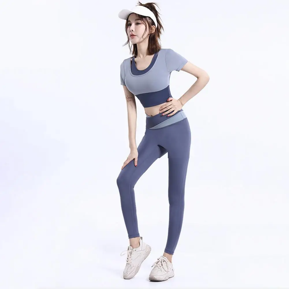 Leggings sem costura monocromáticas para mulheres, calças justas macias, roupas de fitness, calças de ioga, cintura alta, calças esportivas de spandex