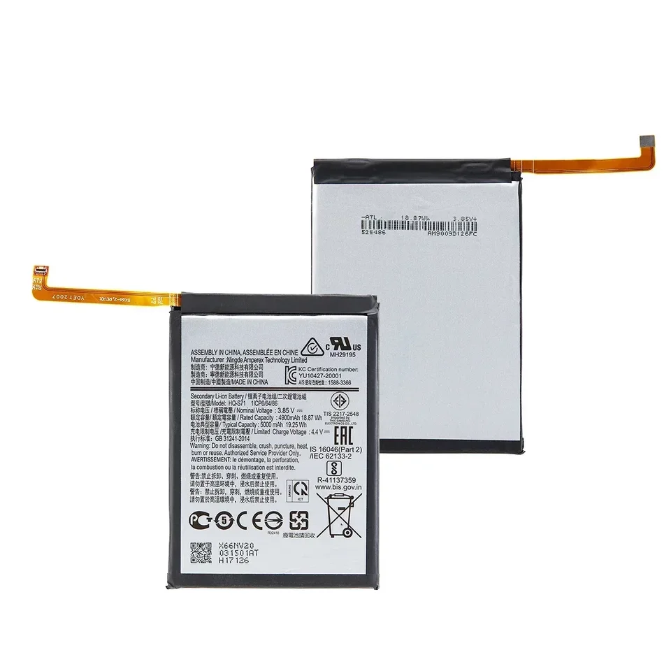 Batería de repuesto para teléfono móvil HQ-S71 5000mAh para Samsung Galaxy M11, batería de alta capacidad y estabilidad 6