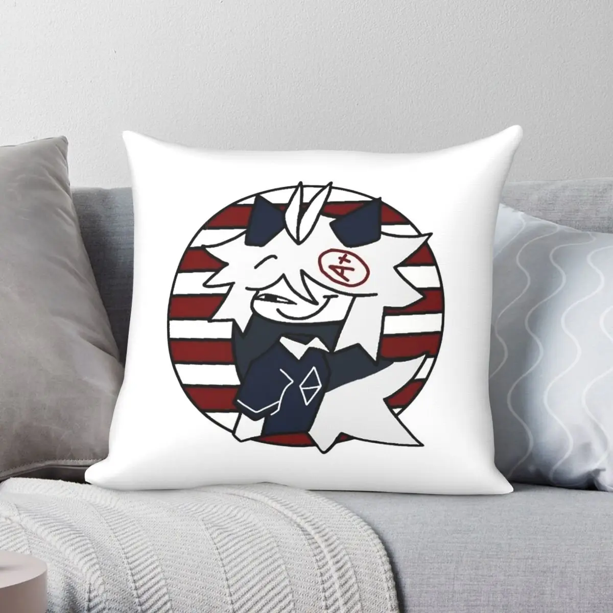 Oliver Fundamental Paper Education Square Pillowcase Polyester Linen Velvet Printed Zip Decor Throw Pillow Case Home Cover 18