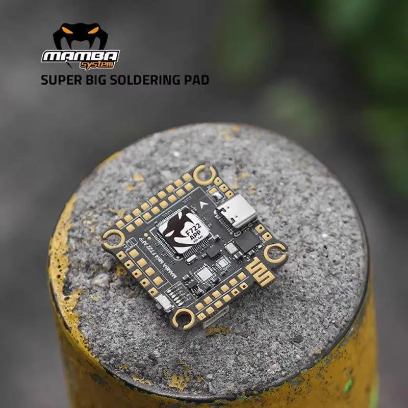 Diatone Mamba MK4 F722 Stack F45 F55 F65 BLHeli32 32‑Bit ESC 3‑6S DShot1200 FPV Drone Flight Controller Stack for Freestyle Long