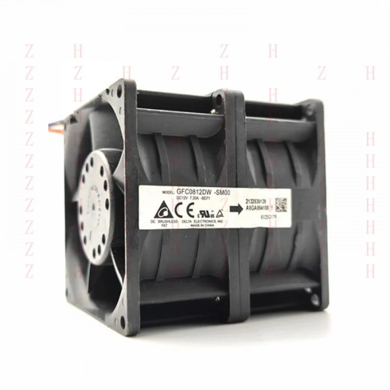 XXZ  for  1/piece GFC0812DW Delta 8080 12V 7.2A 8CM Modified Booster Cooling Fan