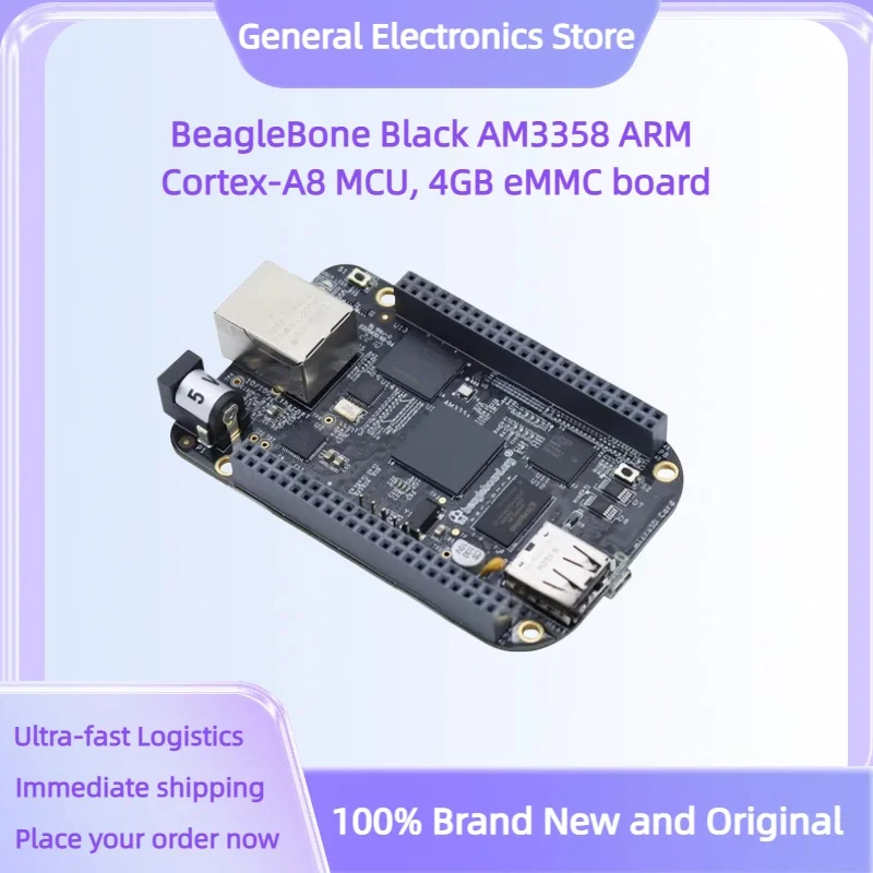 BeagleBone Black AM3358 ARM Cortex-A8 MCU, 4GB eMMC board