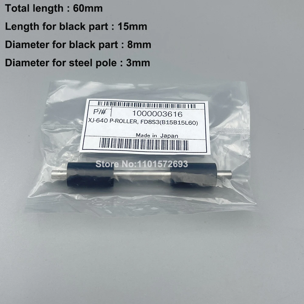 1PC Original Roland VS640 XJ640 Paper Pressure Pinch Roller of Roland RA/RE/RF/RS/XF-640 XJ-540 XJ640 FH740 Rubber Rollers Wheel