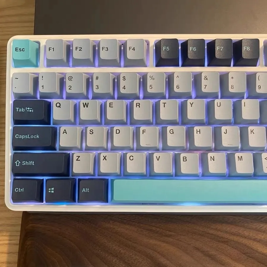 172 Keys/set GMK Shark head Keycaps SA Profile Double Shot ABS Keyboard Keycaps for Cherry MX Switches Mechanical Gamer Keyboard
