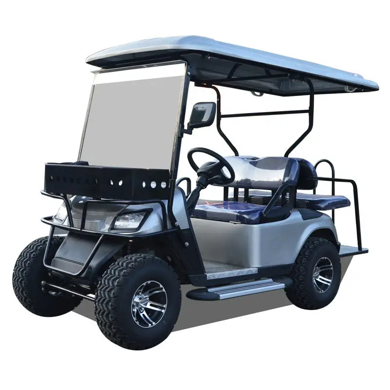 2023 New Chinese Travel Electric Grocery Cart Electric Scooters 3 - 4 People 48V golf cart