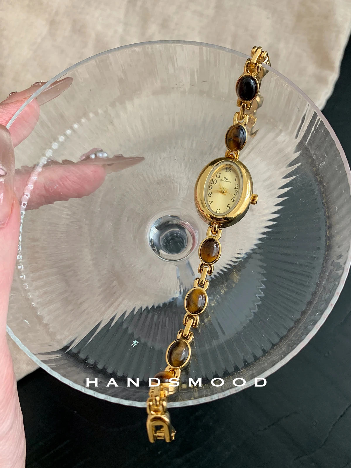 

Vintage-inspired sophisticated tiger's eye dialstylish and elegant women's quartz watcha select collection of highend timepieces