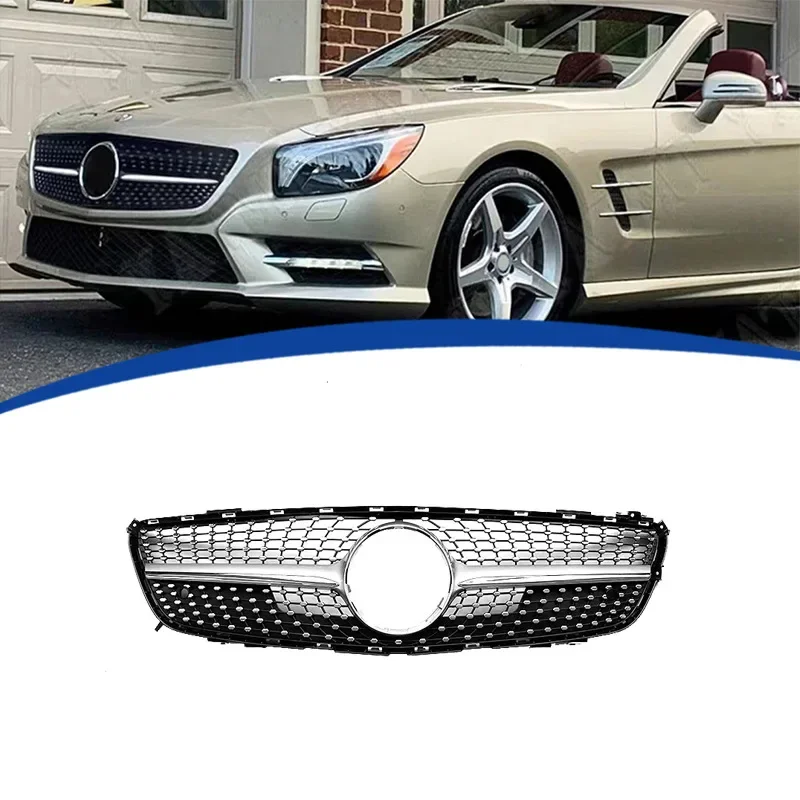 

Заоснащенная решетка Full Star класса SL R231, подходящая для Mercedes-Benz 2013-2016 гг.