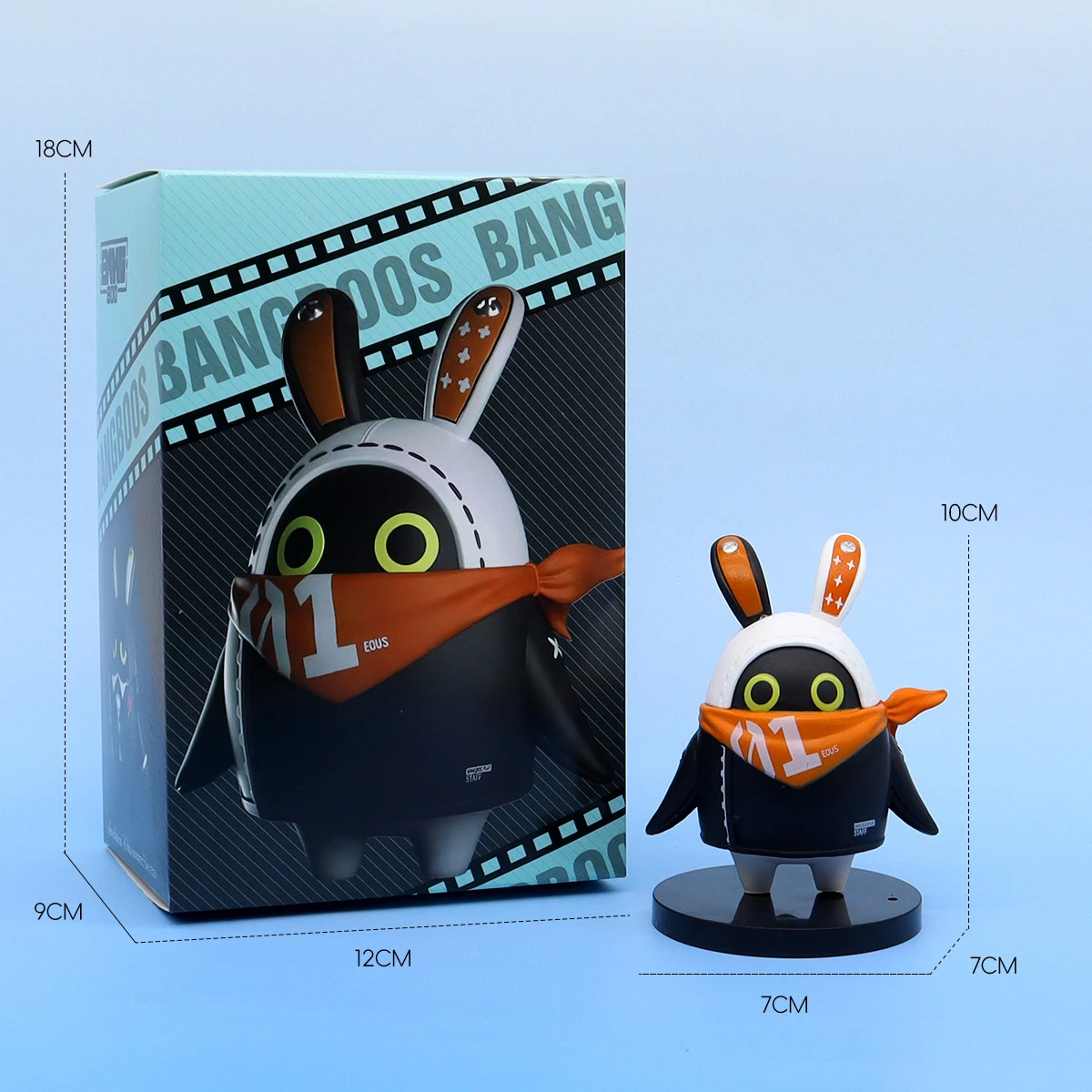 Jogo zenless zona zero figura bangboo eOUS sharkboo amillion anime acessórios pvc borracha macia estatueta ornamento brinquedos boneca presentes