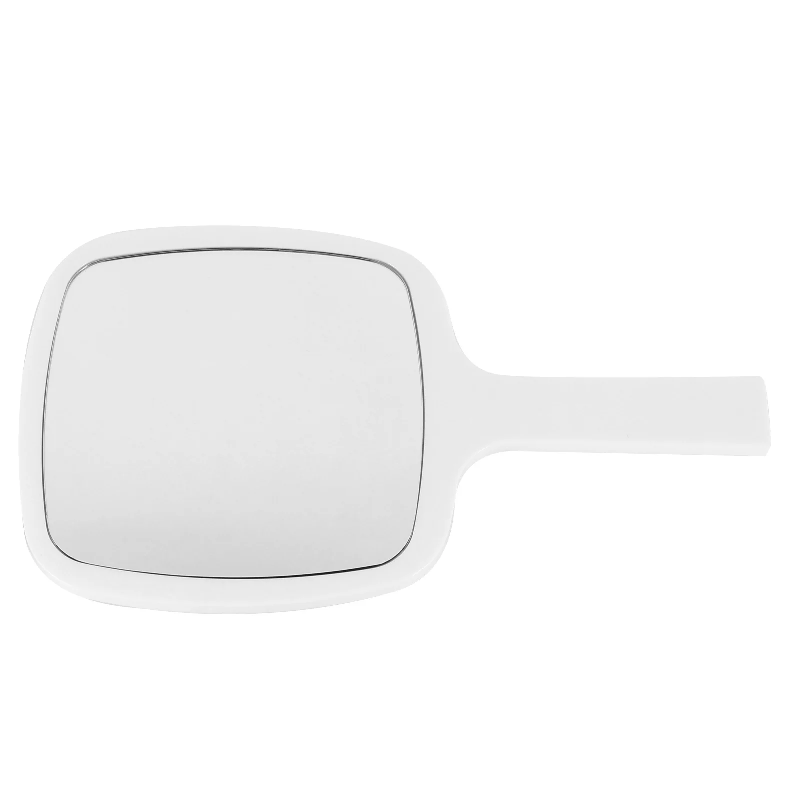 手持ちミラー 人間工学に基づいた滑り止めグリップで外出先でのタッチアップに最適 サロン品質のガラス製トラベルバニティミラー 女性用