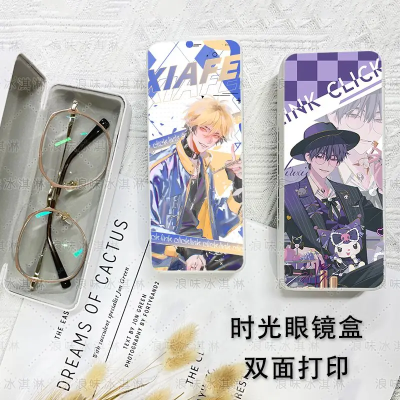 LINK CLICK Felix étui à lunettes PU coque rigide Anime étuis à lunettes couverture de protection pour hommes femmes lunettes de soleil lunettes boîte à lunettes