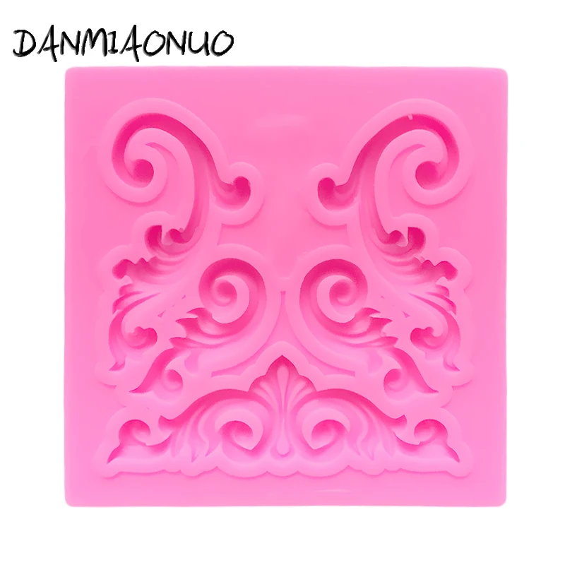 DANMIAONUO A1070023 European Relief Shape Mini Cupcake Cake Decorating Tools Gateau Marocain Stampi Silicone Dolci