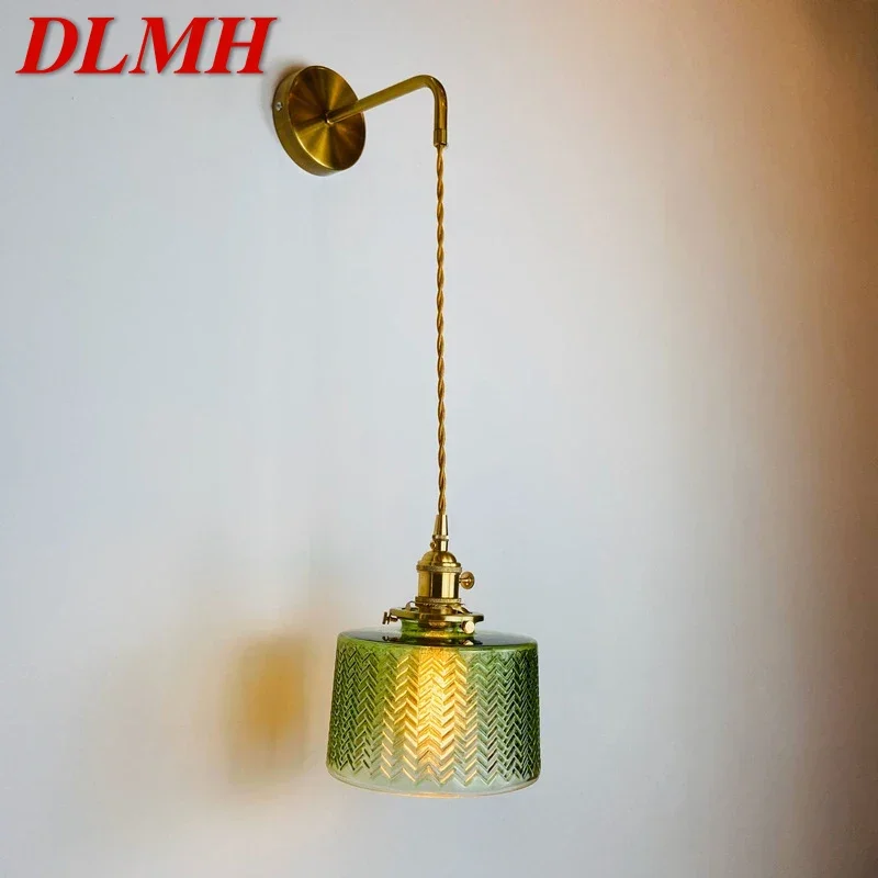 

DLMH Nordic Brass Wall Lamp Indoor Living Room Bedroom Bedside Lamp Modern Hotel Corridor Hallway Wall Lamp