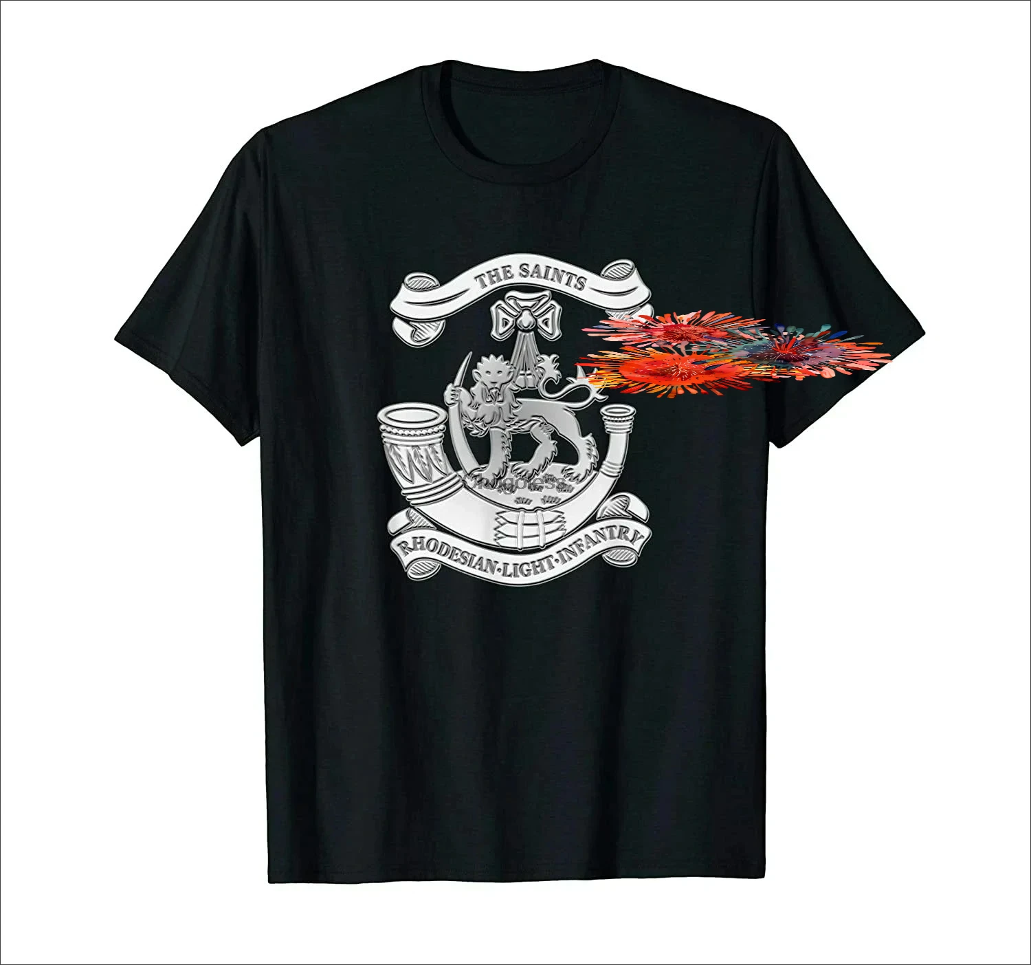 Rhodesian Light Infantry T-Shirt 100% Cotton O-Neck Short Sleeve Summer Casual Mens T-shirt Size S-3XL