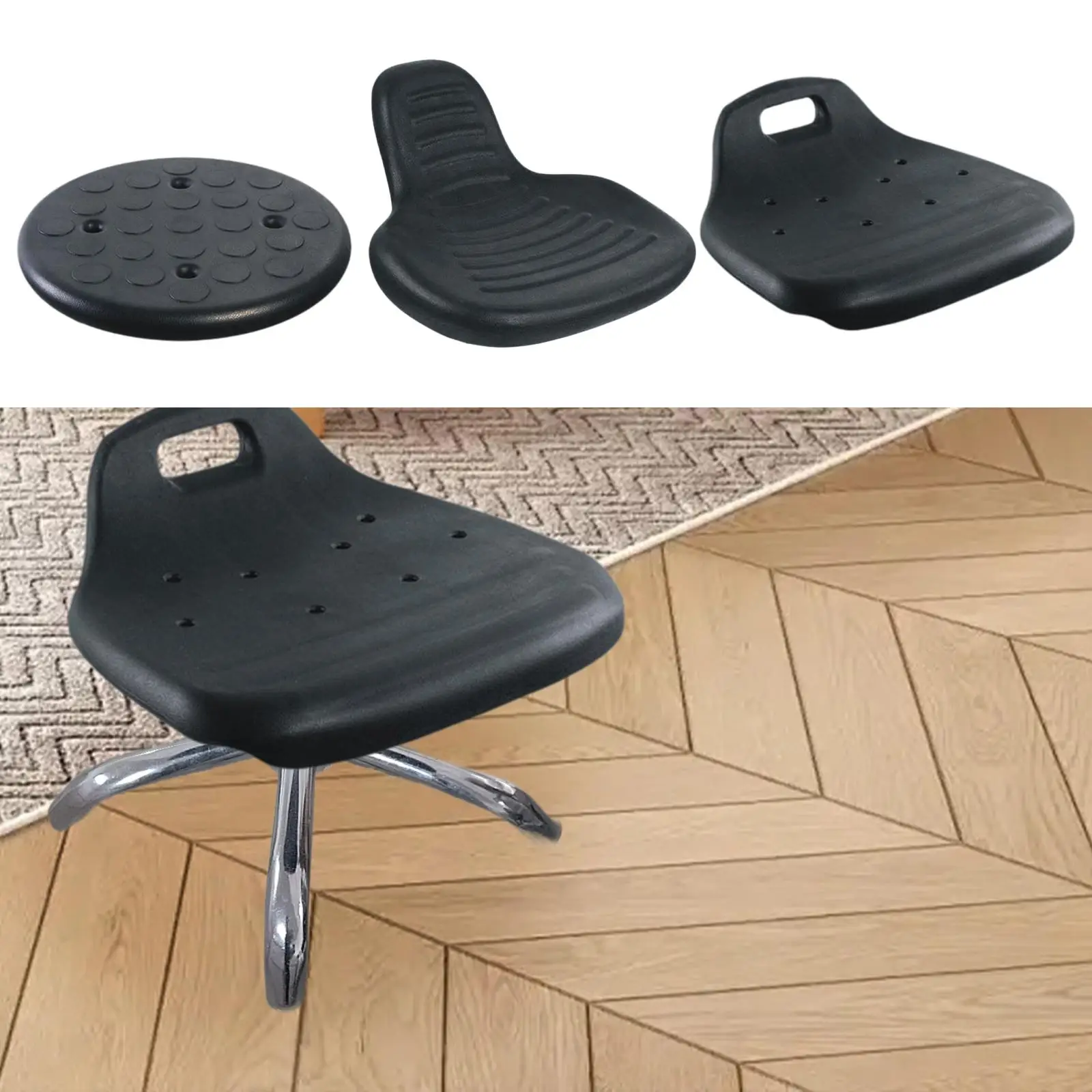 Durable PU Stool for seat Cushion Replacement for Bar Chair Office Swivel Gaming Beauty Salon Home Furniture Use