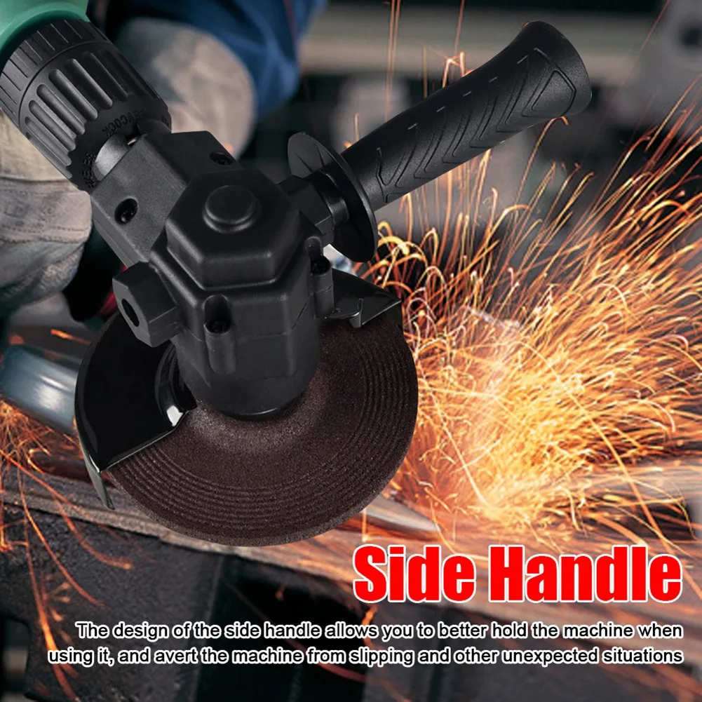 Portable Electric Drill Converter Variable Angle Grinder Adapter Power Tools in Machine Cutting Polishing Derusting