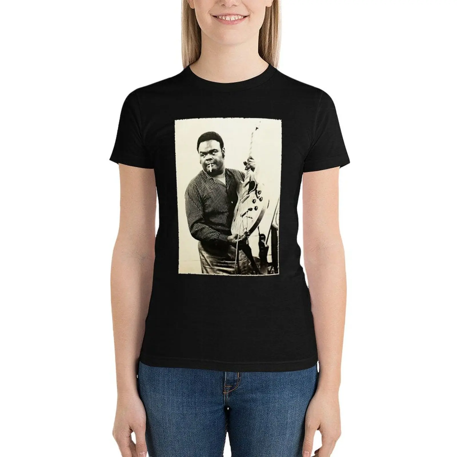 Great Model Blues Freddie Singer King Gifts Movie Fans T-Shirt Short sleeve tee aesthetic clothes Women tops