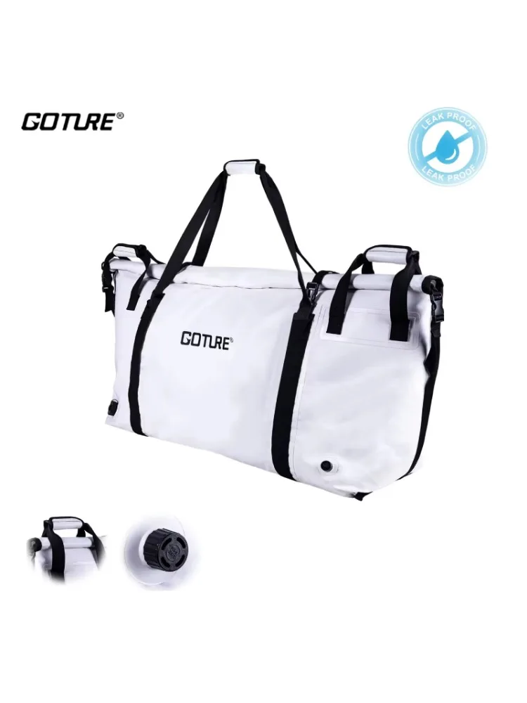 

Goture Fishing Bags Waterproof Portable Cooler Bag Leakproof Large Storage Backpack Insulated Sea Boat Fish Bag Fishing Gear