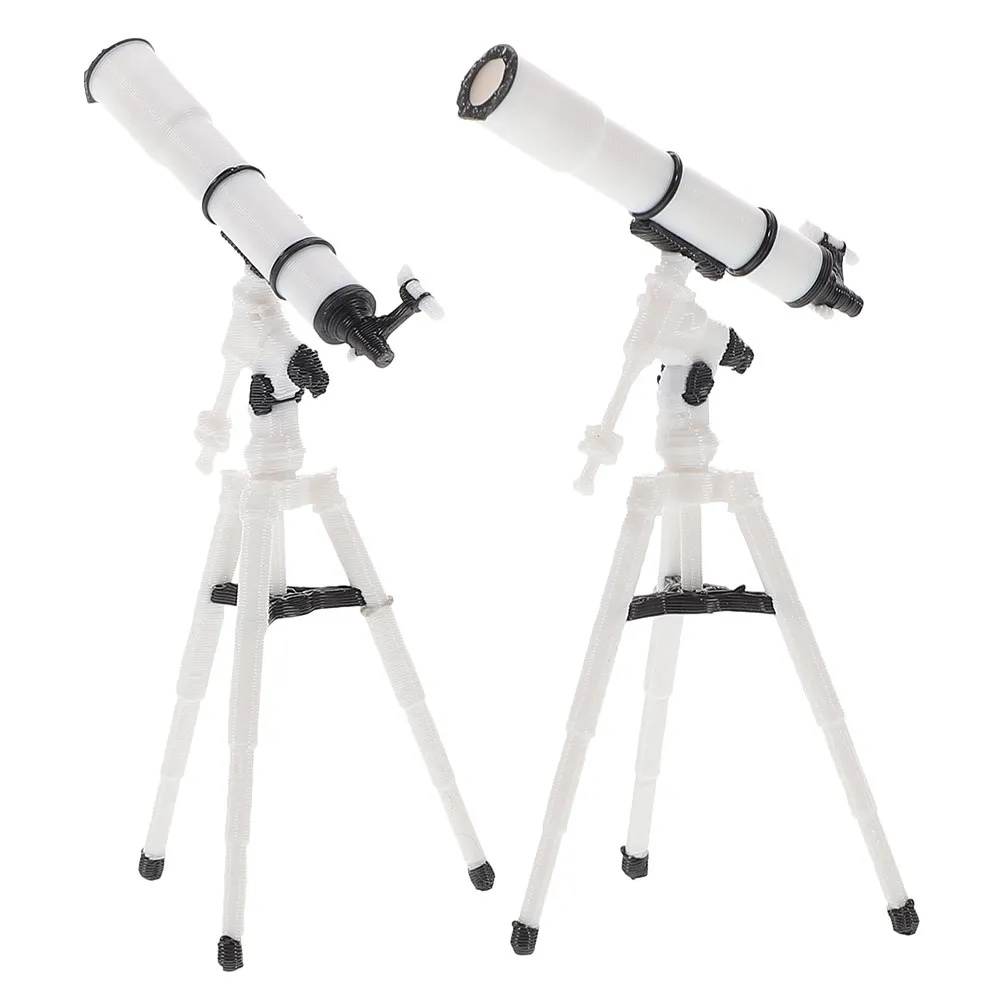 2-unidades-de-telescopio-astronomico-em-miniatura-com-escala-realista-educativo-adequado-para-criancas-acessorio-de-mesa-em-miniatura-para-decoracao-de-casas-de-bonecas