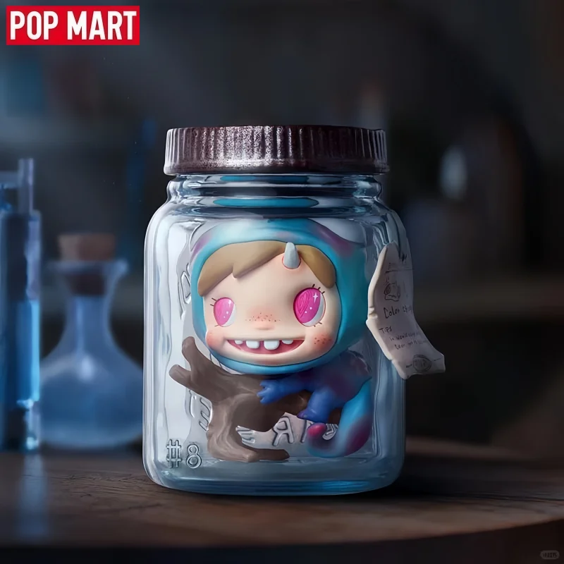 أصيلة POPMART فقاعة الوحش لعبة أصلية تحصيل الشكل العصرية صندوق أعمى هدية القطبية باولا سلسلة 2 Linyuan مسار سري #1