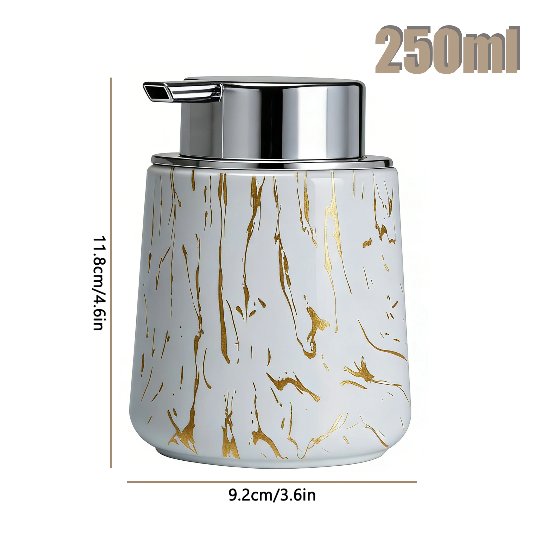 Elegante badkamer schuimzeepdi - Home Bathroom Soap Dispenser recensie en prijs