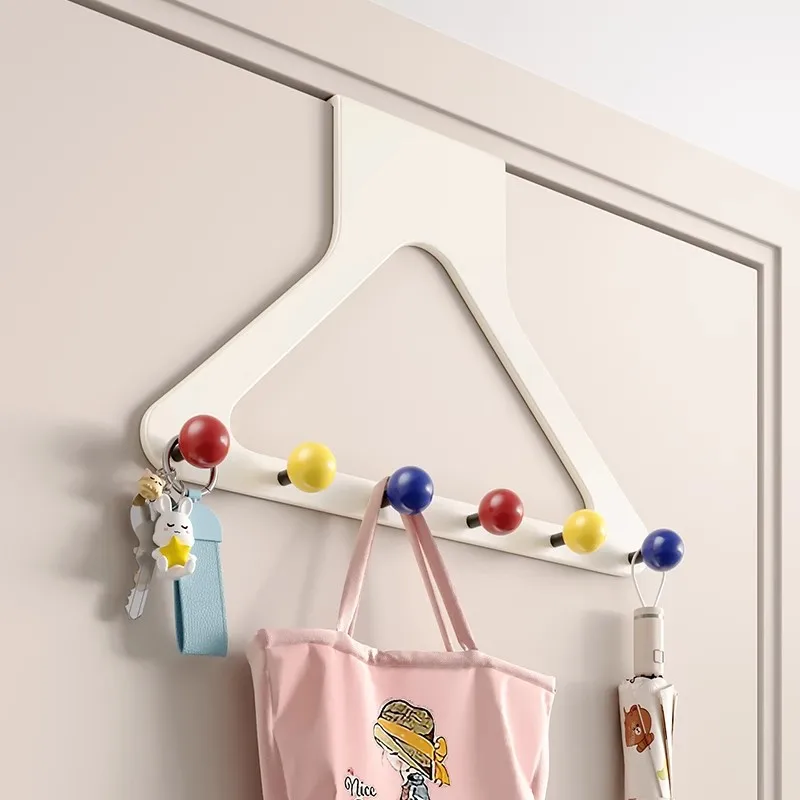 

Dopamine Strong Adhesive Wall Hooks Multi-Purpose No-Drill Hangers for Dorm Bags Clothes or Bathroom Storage