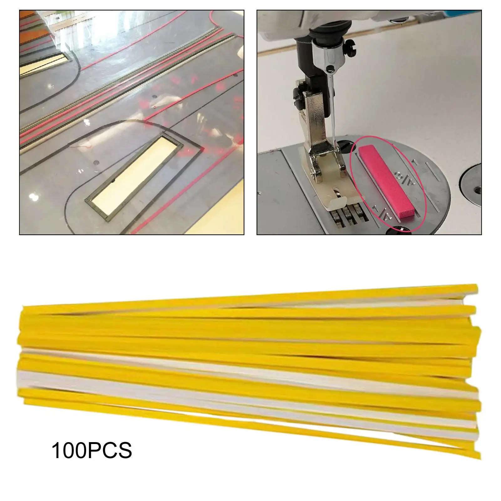 Pattern Making Guide Clothing Template Sponge Strips Seam Guide for Industrial Overlock Machine Use
