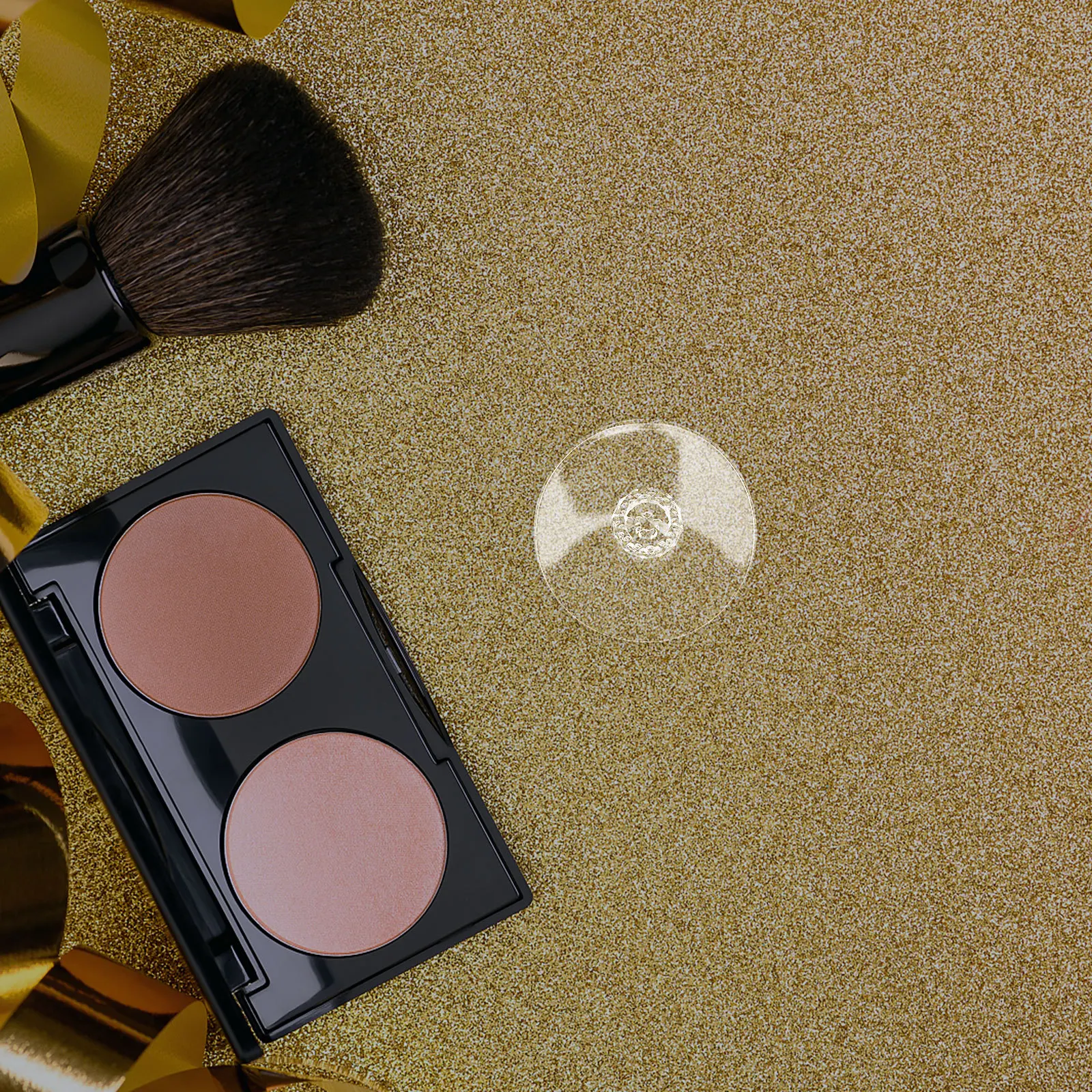 Reusable Eyeshadow Stencils Tool Multi Functional Eye Shadow Pressure Stamper Blusher Press Stamper Powder Makeup