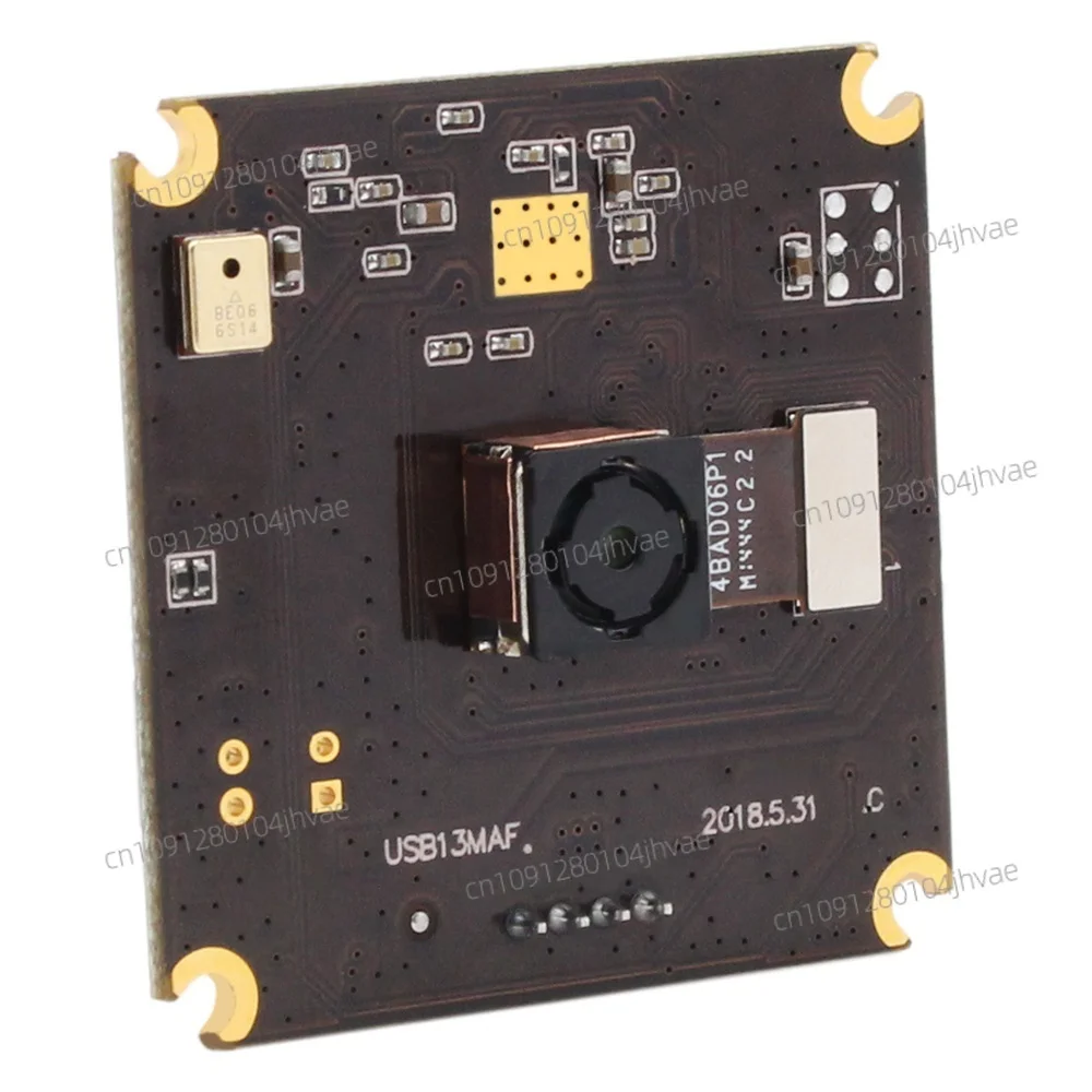 

ELP 13MP Autofocus USB Camera Module IMX214 Sensor with Non-Distortion Lens FOV 75Degree,Mini USB with Camera support 3840X2880
