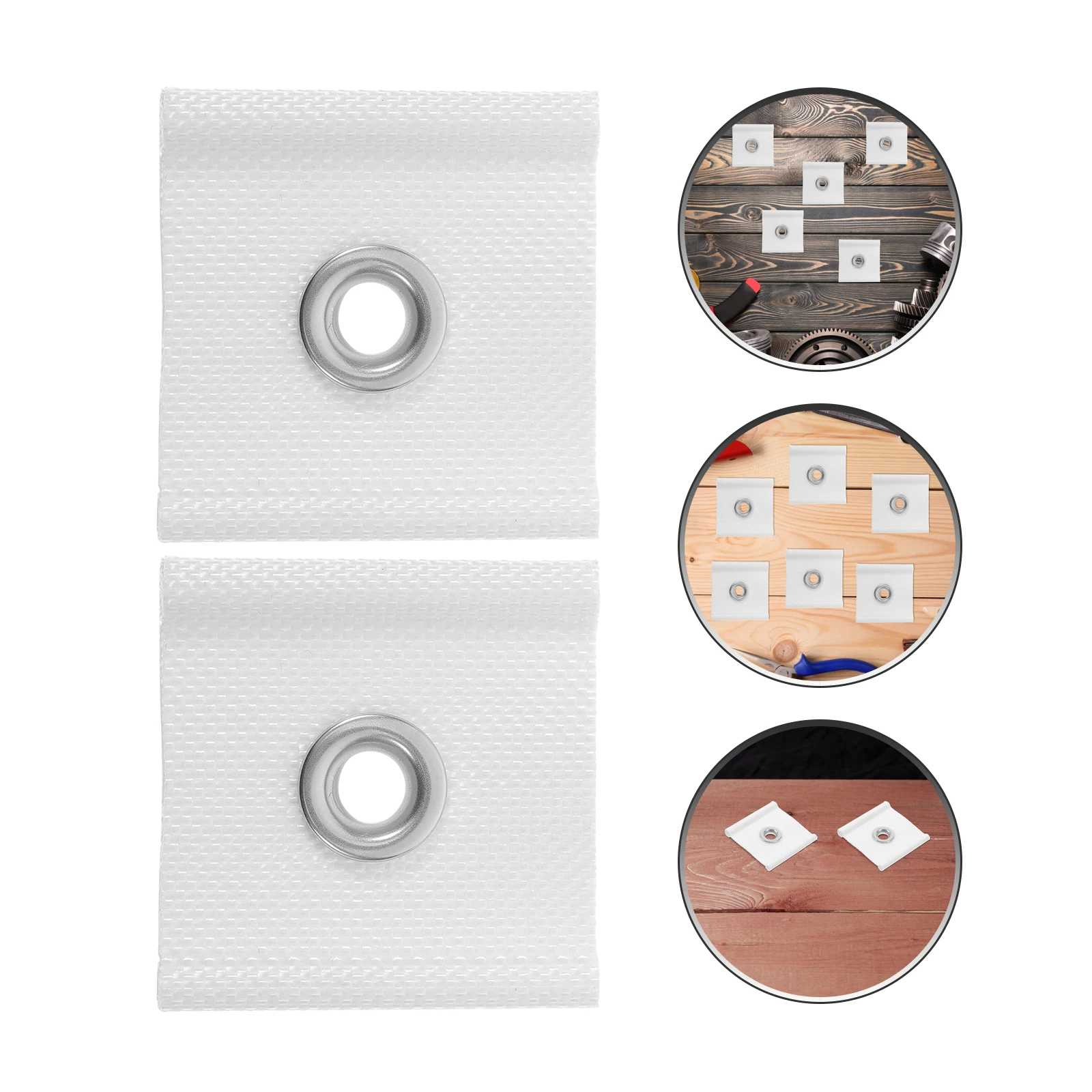 

10pcs Rv Awning Eyelets Durable Pvc-Coated Waterproof Outdoor Tent Canopy Hook Camping Trailer Hardware Universal Quick-Release