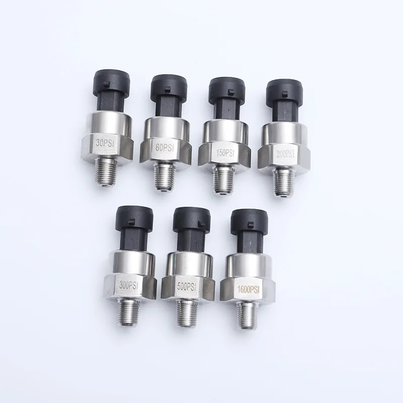 Pressure Sensor NPT1/8 Ceramic Pressure Transmitter Water Pressure Pneumatic Oil Sensor Module PSI