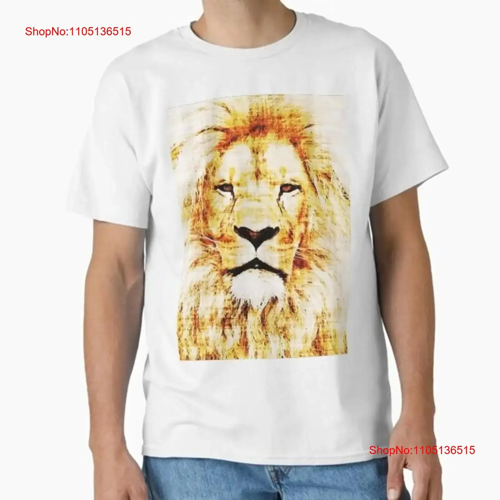 

King of The Jungle Lion Classic T Shirt Made in US AUS Size S 2XL vintage Washed Versatile fashion Top For Everyday Wear homme