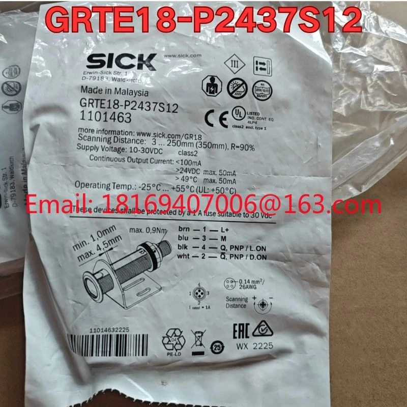 

New GRTE18-P2437S12 sensor